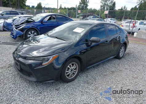 2020 Toyota Corolla Hybrid Le from USA, damaged, VIN JTDEBRBE0LJ015884